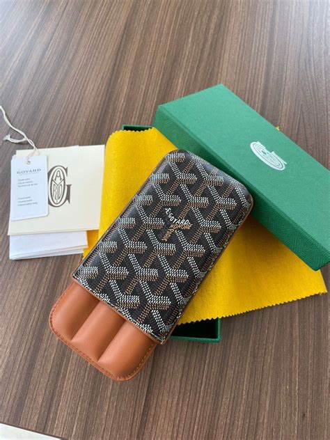 goyard iphone 7 plus case price|Goyard cigar case.